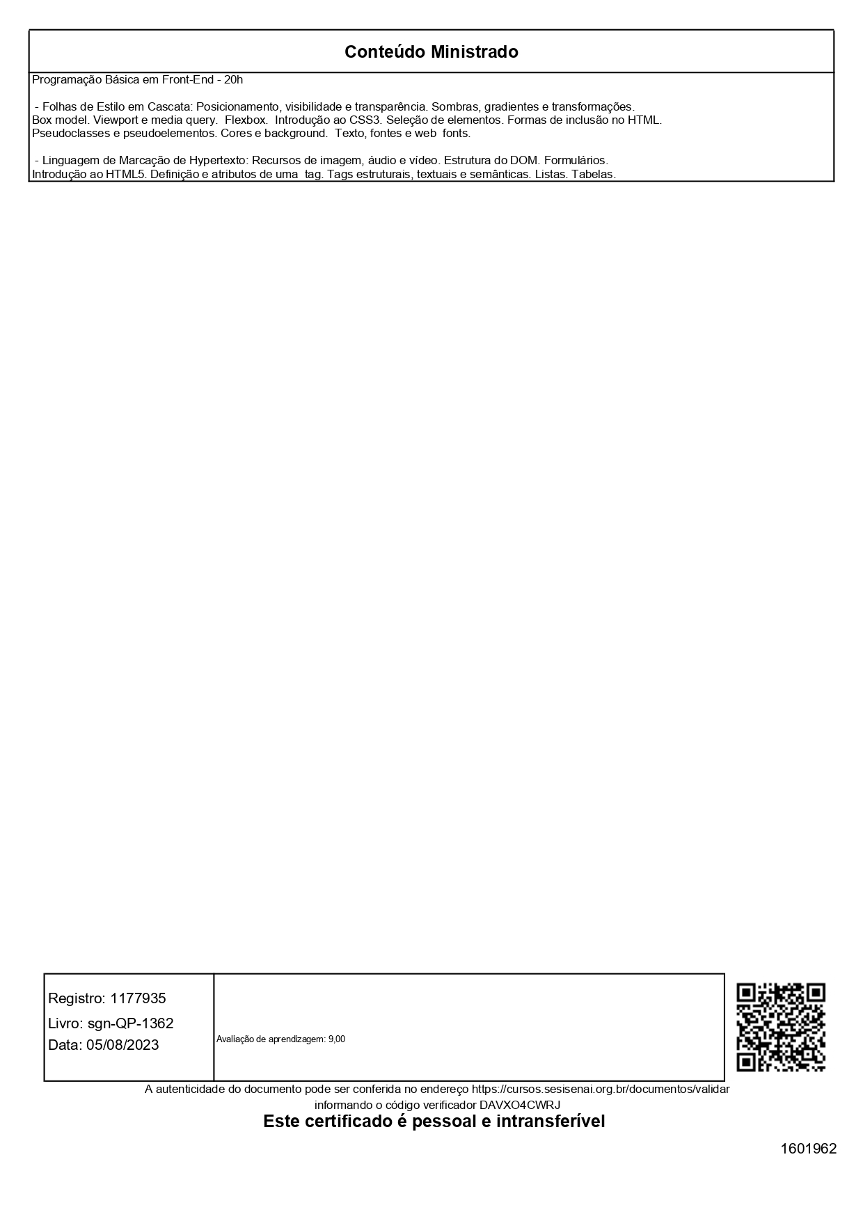 Certificado-front-end